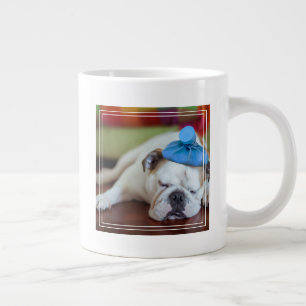 Tasse Géante Grandes images Sick Young Puppy
