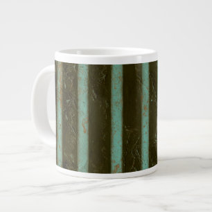 Tasse Géante Grate d'air turquoise contemporaine