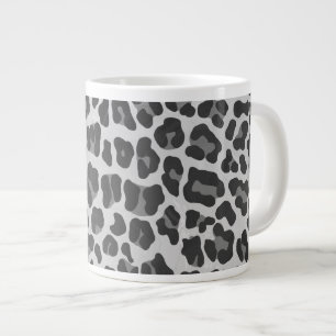 Tasse Géante Gris léopard et gris clair