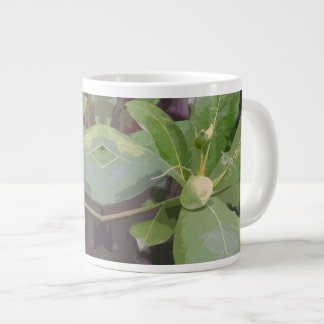 Tasse Géante Gros plan sur un amandier