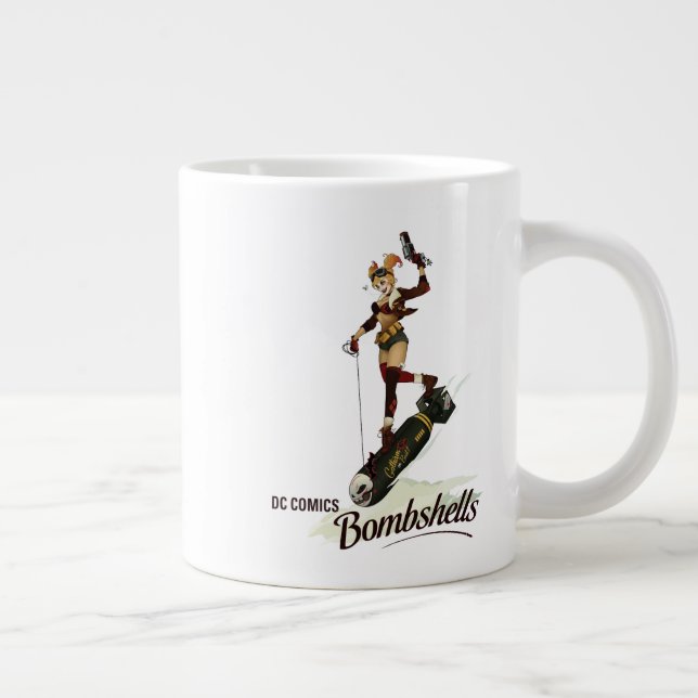 Tasse Géante Harley Quinn Bombshells Pinup (Droite)