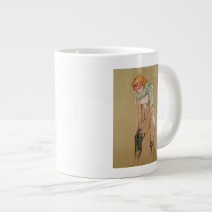 Tasse Géante Henri de Toulouse-Lautrec  Une femme qui tire sur