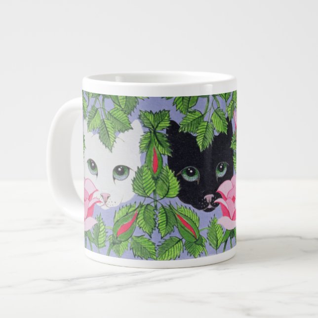 Tasse Géante Heres vous regardant (Devant gauche)