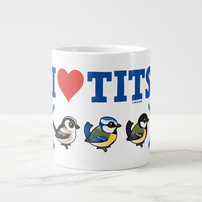 Tasse Géante I Love Paridae EU (Devant)