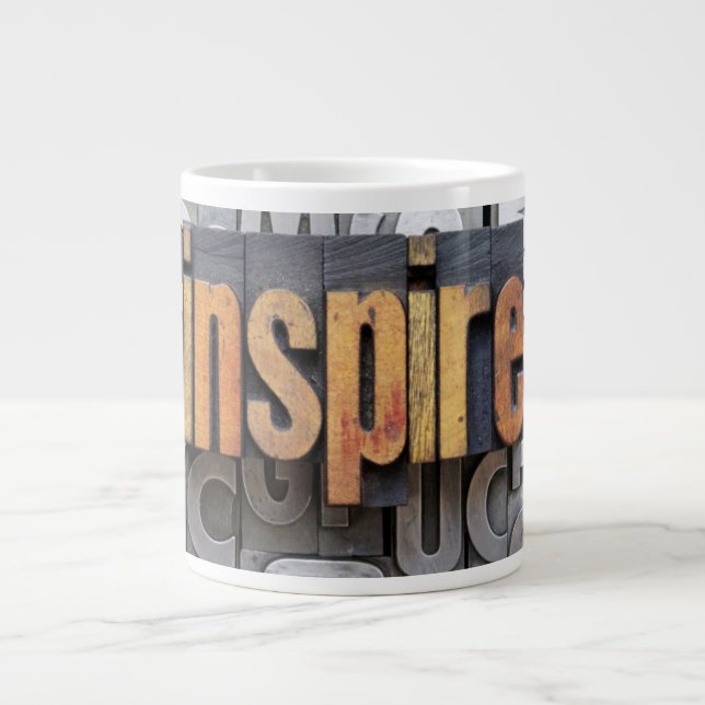 Tasse Géante Inspirer (Devant)