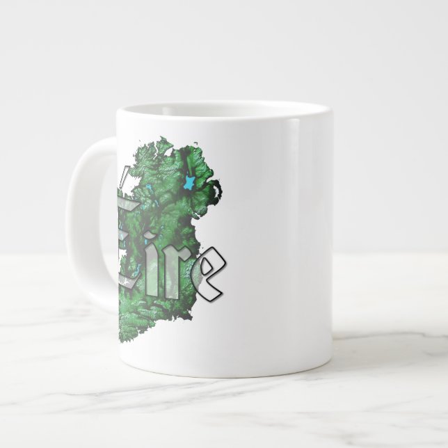 Tasse Géante Irlande (Devant gauche)
