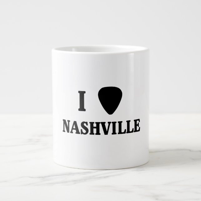 Tasse Géante Je sélectionne Nashville (Devant)