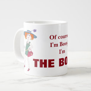 Tasse Géante Je suis le patron