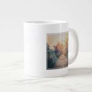 Tasse Géante Je suis reconnaissant pour l'aventure
