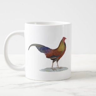 Tasse Géante Joli Rooster d'alerte