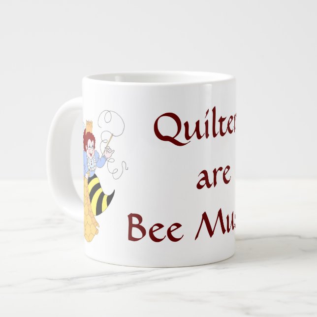 Tasse Géante JumboMugs réfléchi par abeille (Devant gauche)