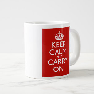 Tasse Géante Keep Calm and Carry