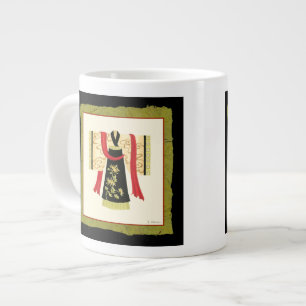 Tasse Géante Kimono japonais traditionnel avec imprimé floral
