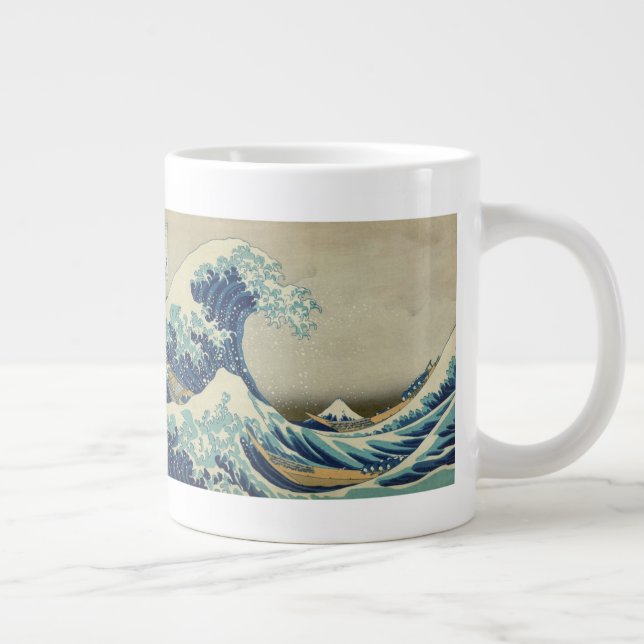 Tasse Géante La Grande Vague au large de Kanagawa (Droite)