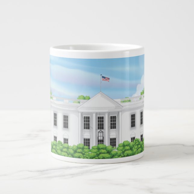 Tasse Géante La Maison Blanche (Devant)