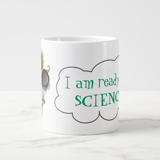 Tasse Géante La science folle (Devant)