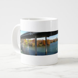 Tasse Géante Ladybird Lake Rowers - Austin Texas Skyline
