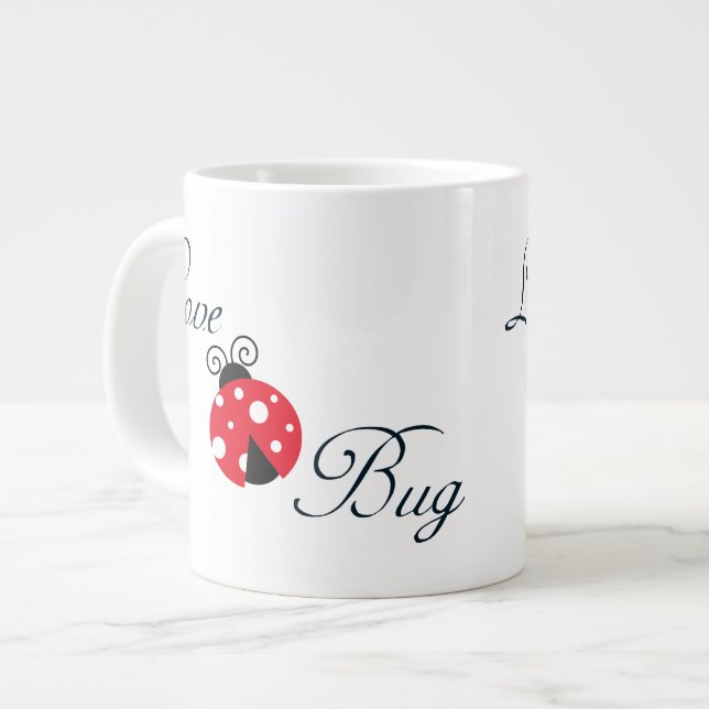 Tasse Géante Ladybug rouge (Devant gauche)