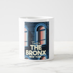 Tasse Géante L'affiche de voyage de Bronx New York City