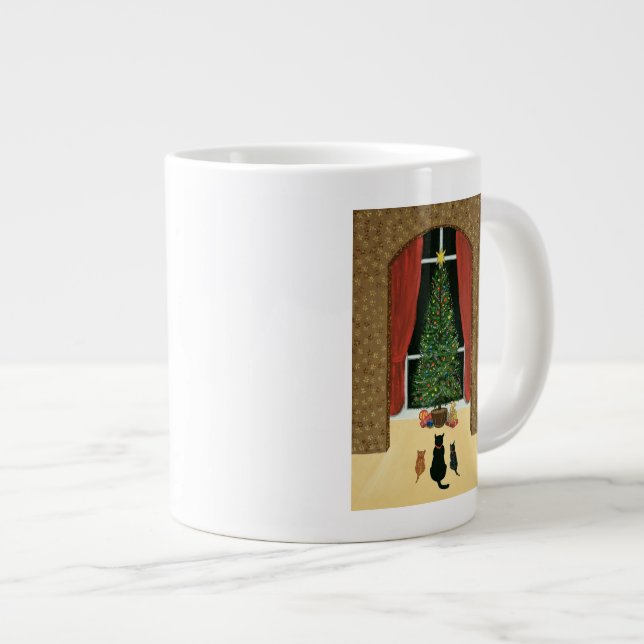 Tasse Géante L'arbre de Noël (Devant droit)