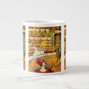 Tasse Géante Le Cirque par Georges Seurat, Vintage Fine Art