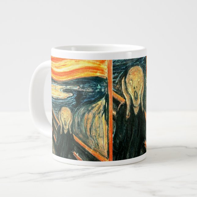 Tasse Géante Le Cri d'Edvard Munch (Devant gauche)