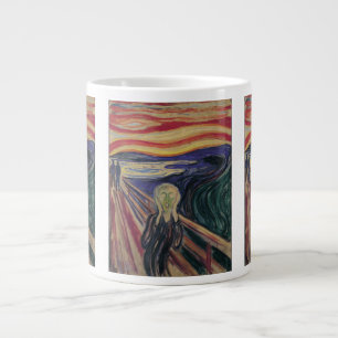 Tasse Géante Le cri d'Edvard Munch, l'expressionnisme Vintage