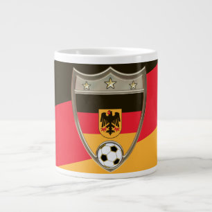 Tasse Géante Le football allemand 20oz.