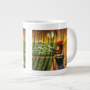 Tasse Géante Le jardin 2007 d'esprit