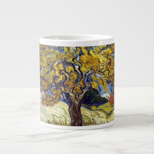 Tasse Géante Le Mulberry Tree. Vincent Van Gogh. L'art célèbre. (Devant)