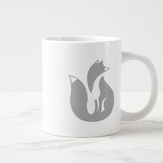 Tasse Géante Le renard gris