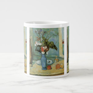 Tasse Géante Le Vase bleu (Fleurs et Fruits) de Paul Cézanne