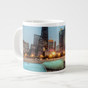Tasse Géante Les canoës sur la rue de chêne échouent après