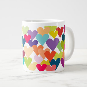 Tasse Géante Les Coeurs de la Saint Valentin