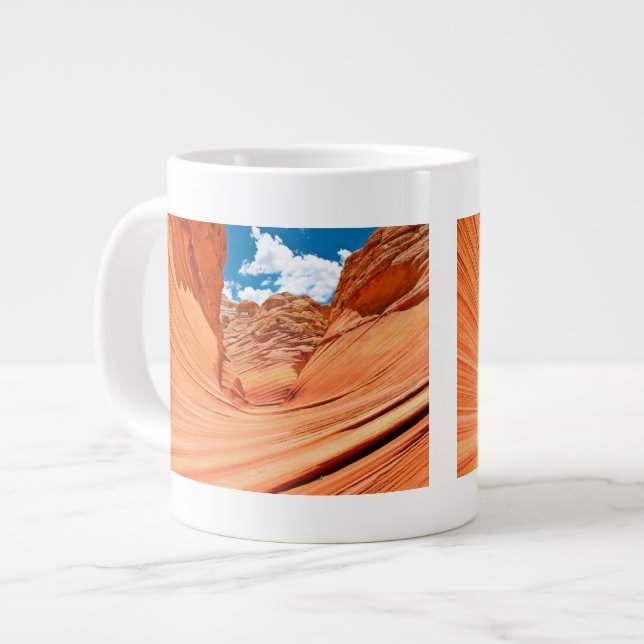 Tasse Géante Les couleurs de la vague (Devant gauche)