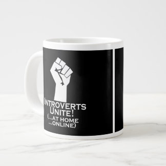 Tasse Géante Les initiés s'unissent, à la maison, en ligne, amu