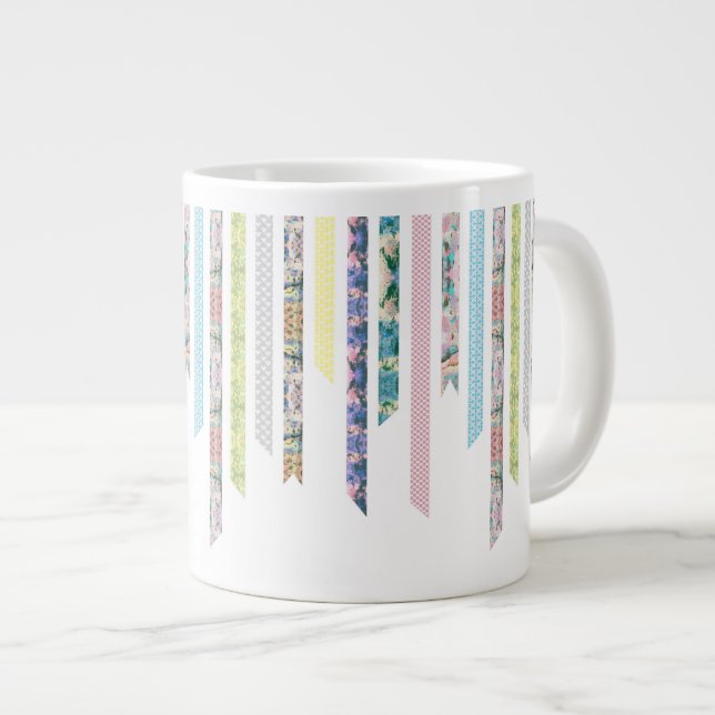 Tasse Géante Les pastels de Washington| DO-IT-YOURSELF et artis (Devant droit)