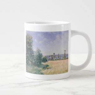 Tasse Géante Les prés du Sahur au soleil du matin