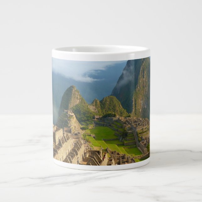 Tasse Géante Les ruines de Machu Picchu (Devant)
