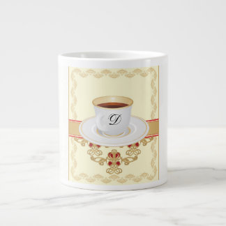 TASSE GÉANTE LETTRE DE CAFÉ MONOGRAPHIQUE EUROPÉENNE D