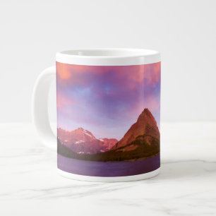Tasse Géante Lever de soleil au glacier