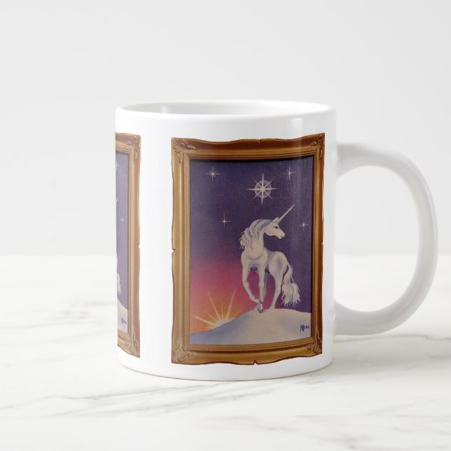Tasse géante Licorne de Glace (Droite)