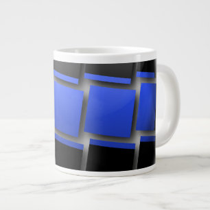 Tasse Géante Ligne bleue mince