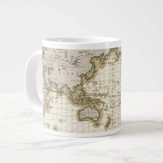 Tasse Géante lignes isodynamiques de présentation (Devant gauche)