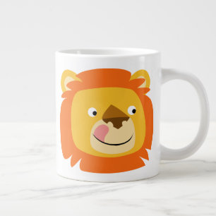 Tasse Géante Lion caricature doux Yummy
