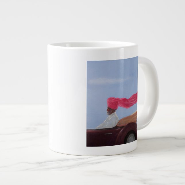 Tasse Géante Maharaja à la vitesse (Devant droit)
