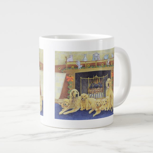 Tasse Géante Maison et foyer (Devant droit)