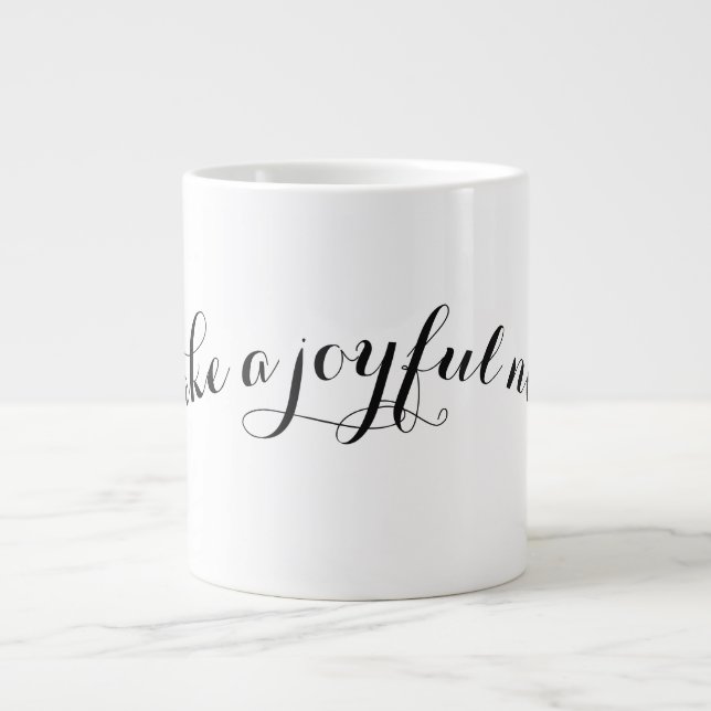 Tasse Géante Make a Joyful (Devant)