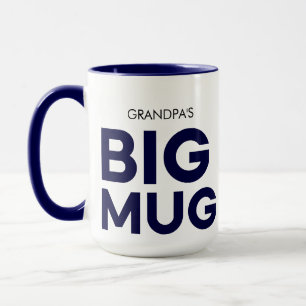 Tasse géante Marine   Tasse énorme   Grand-père