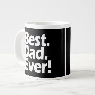 Tasse Géante Meilleur papa jamais exclamation Fête des pères 